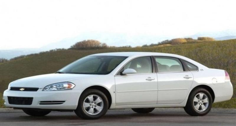  - Plus de 320 000 Chevrolet Impala au rappel