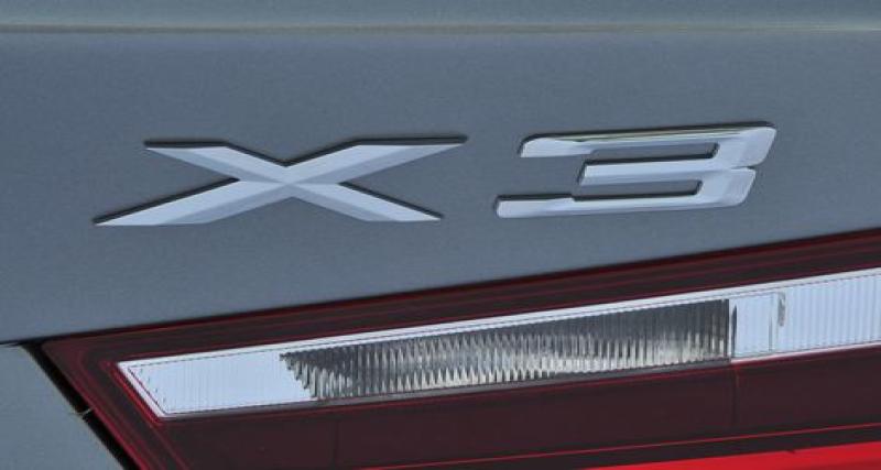  - Pour les fans : une avalanche de photos du BMW X3