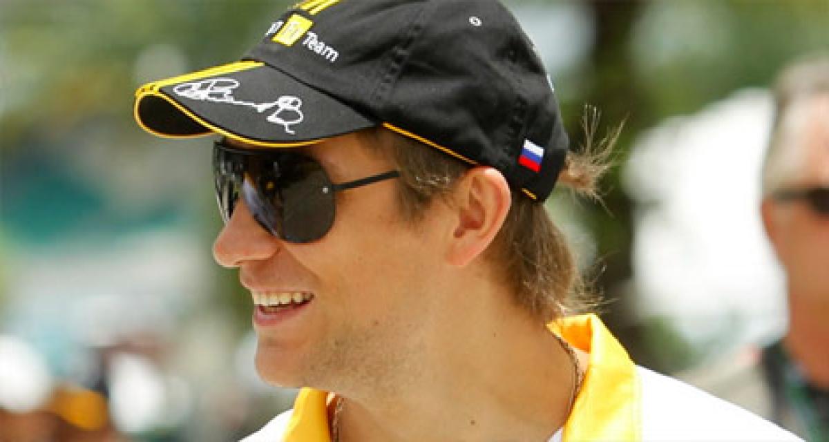 Vitaly Petrov espère être au départ du grand prix de Russie