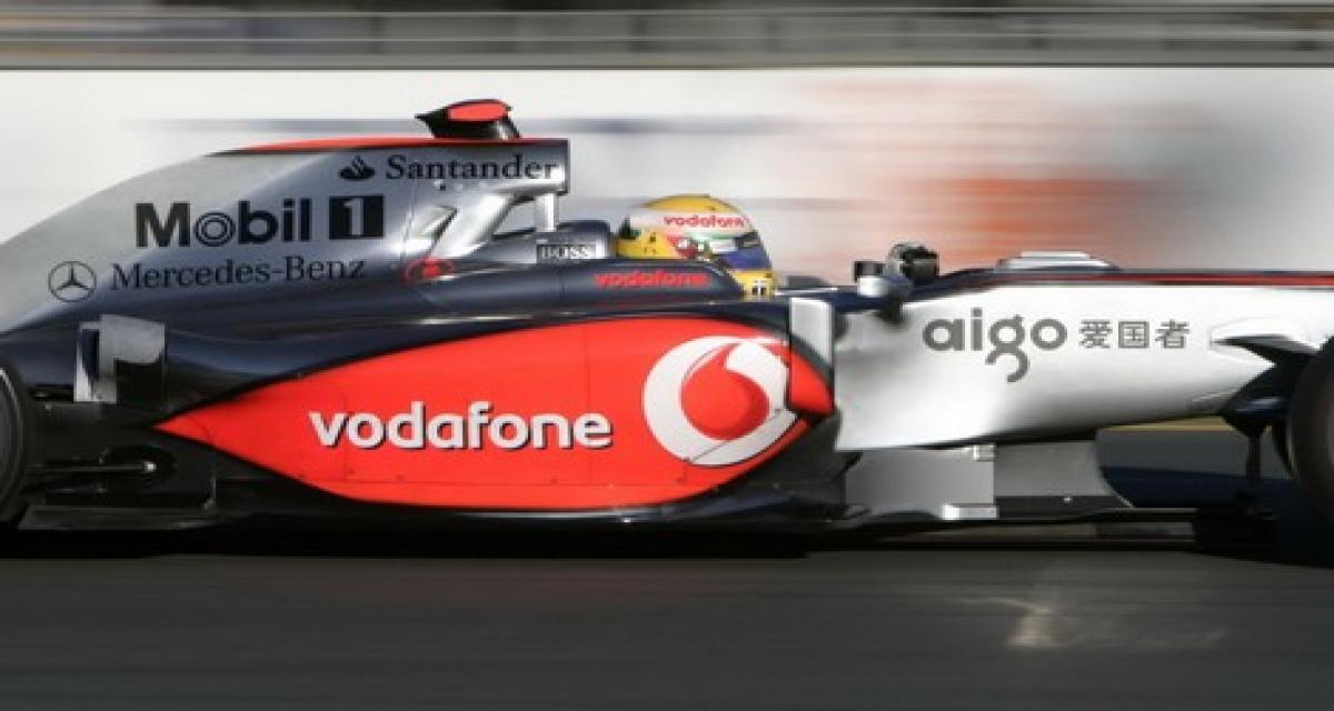 F1 : McLaren et Vodafone, show will go on