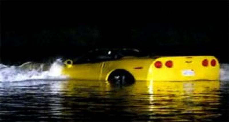  - FAIL : une Chevrolet Corvette à la mer (vidéo)