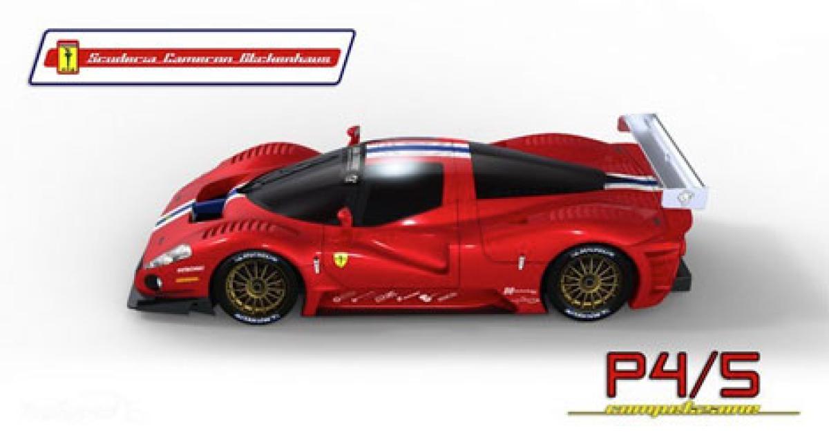 La livrée de la Ferrari P4/5 Competizione