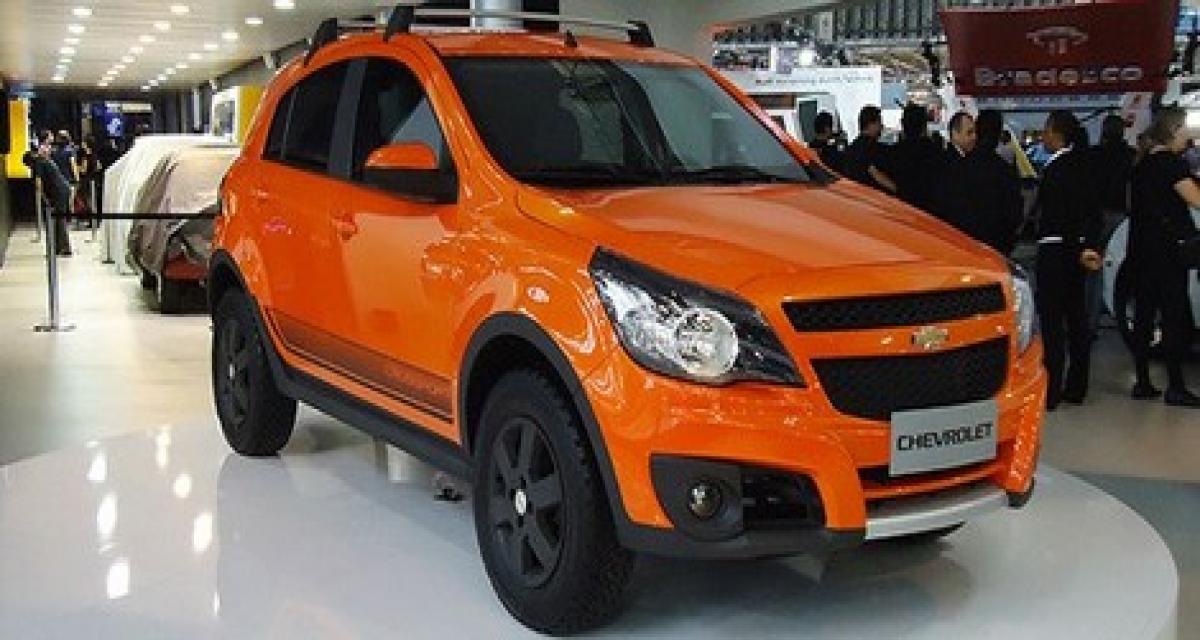 Salon de Sao Paulo : Chevrolet Agile Cross Sport Concept