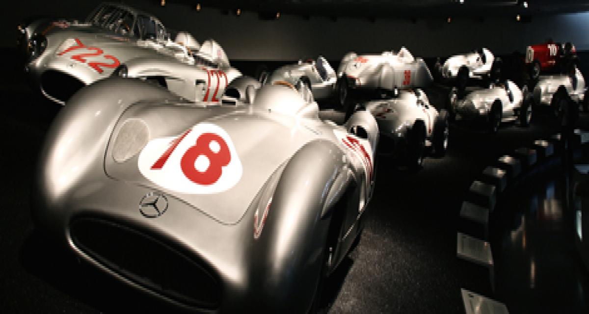 Voyage dans le temps: Visite du musée Mercedes-Benz
