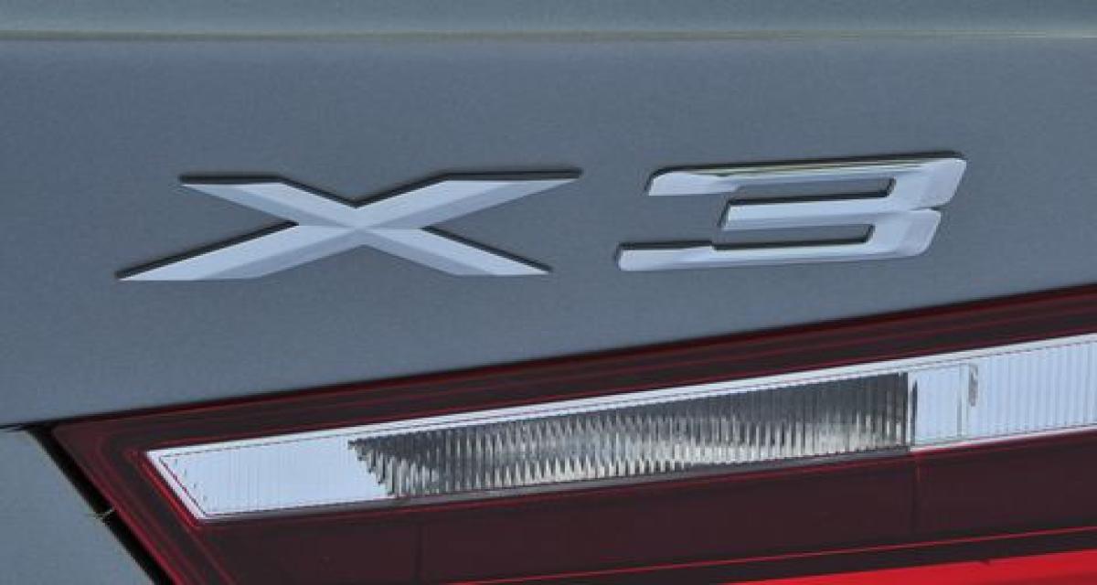 Le nouveau BMW X3 fait de la réclame (vidéo)