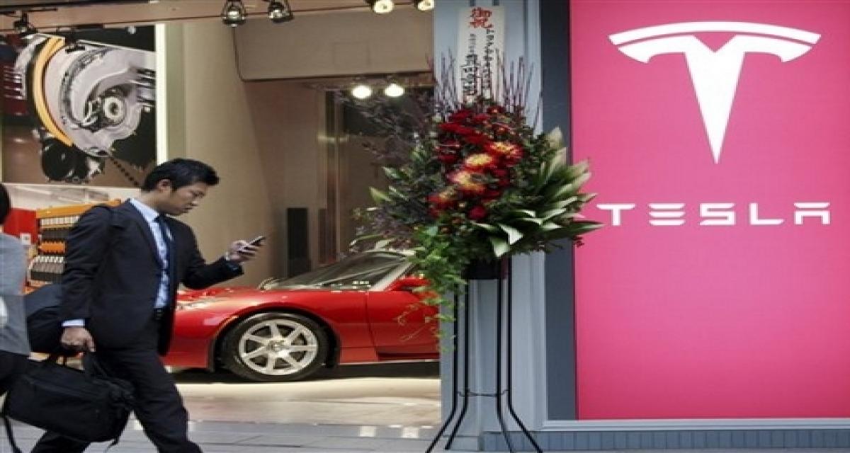 Tesla ouvre son premier showroom en Asie
