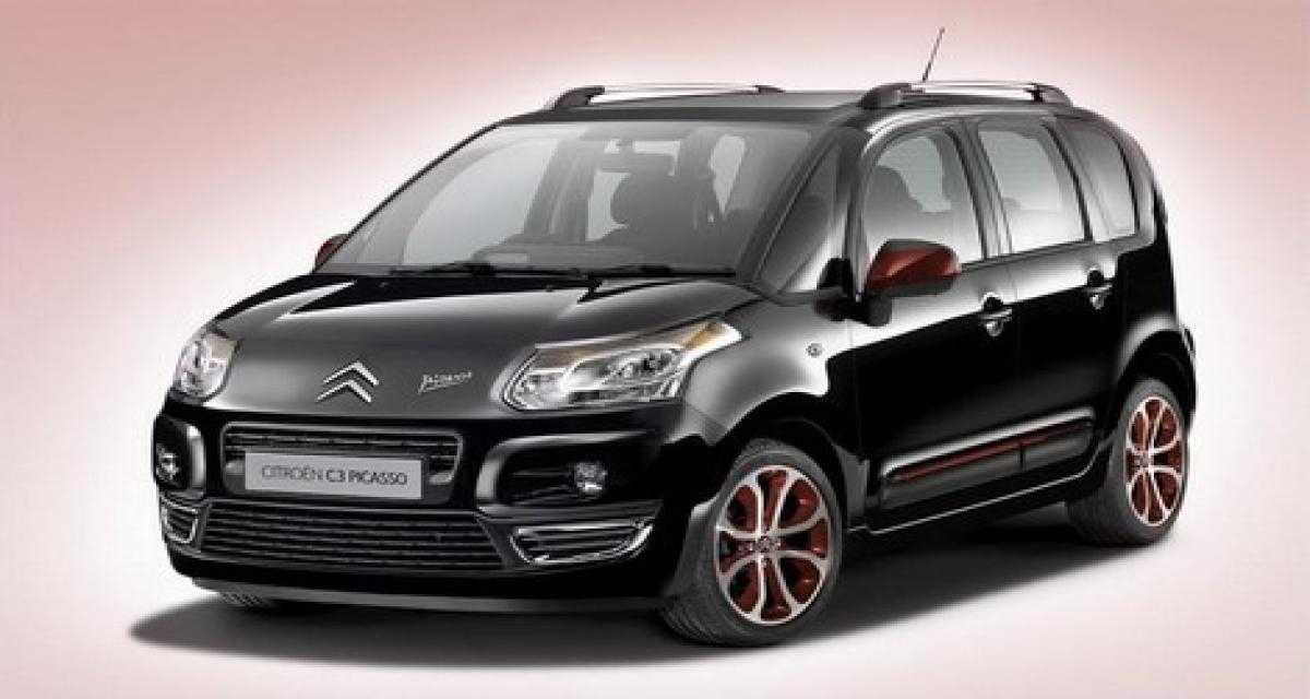 Citroën lance la C3 Picasso Blackcherry en Grande-Bretagne