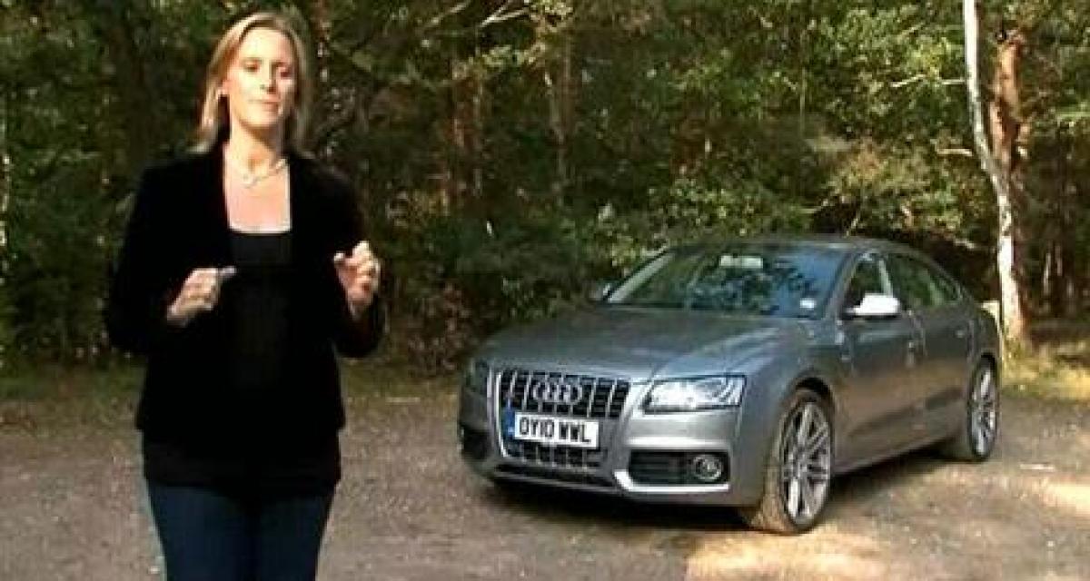 Vicki Butler-Henderson en Audi S5 Sportback (vidéo)