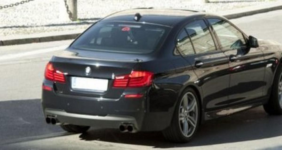 Spyshot : la future BMW M5 toute nue