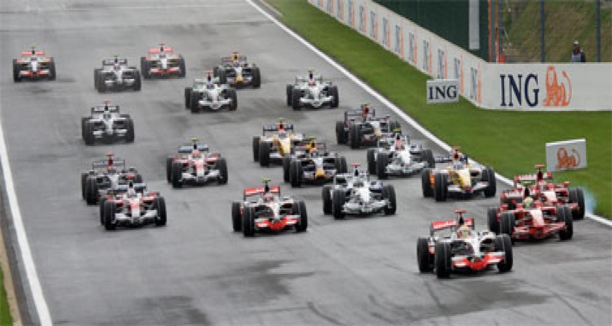 Calendrier F1 saison 2011