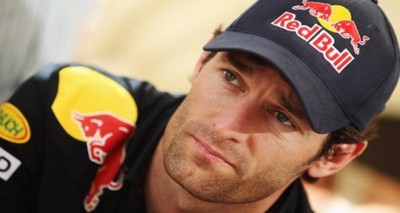  - Webber: "Vettel est le favori chez Red Bull"
