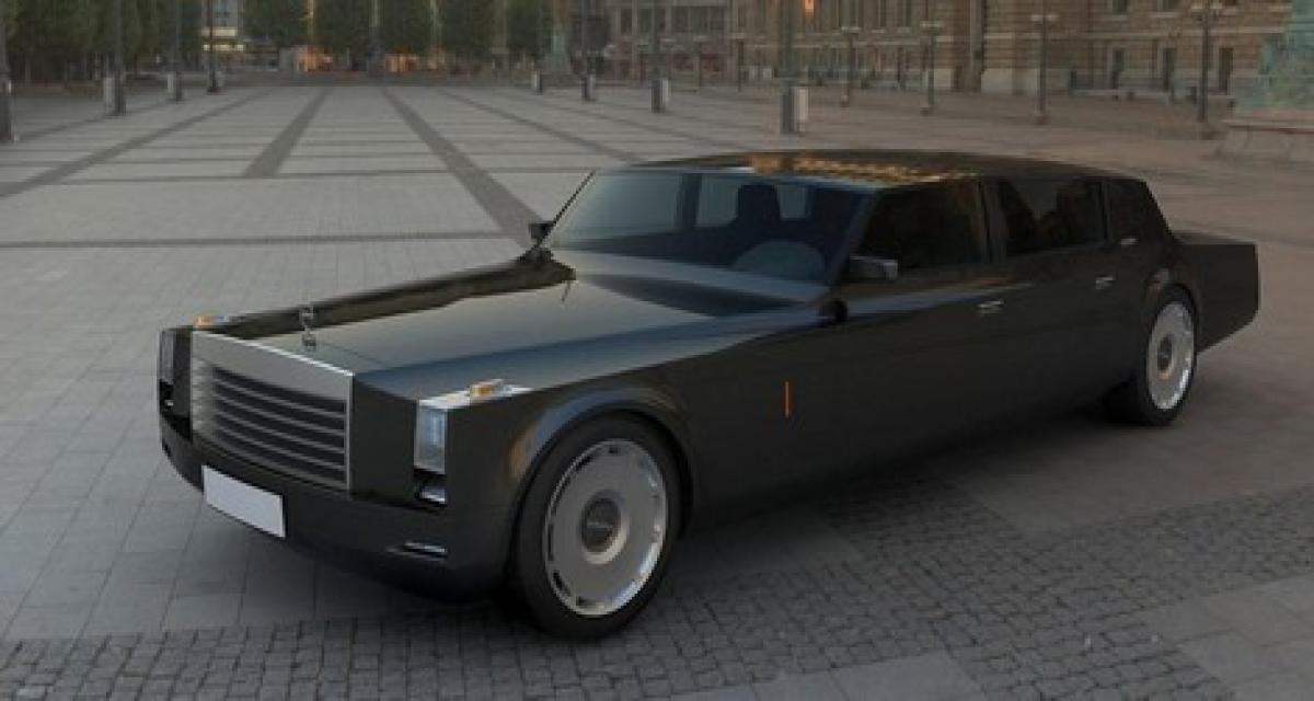 Retour aux sources pour la voiture présidentielle russe avec la Zil Concept