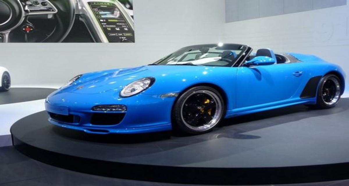 Ne cherchez plus, la cour de la Porsche 911 Speedster est vide
