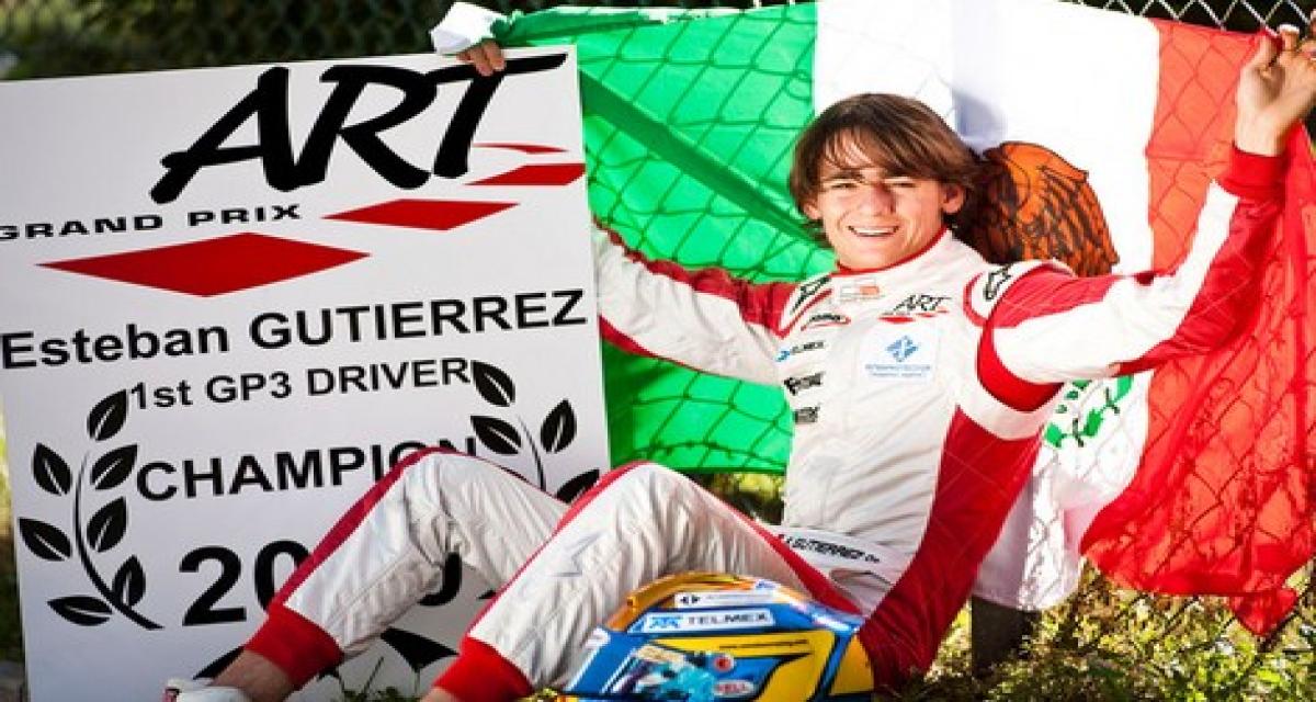 GP2 : Esteban Gutierrez avec Lotus ART la saison prochaine