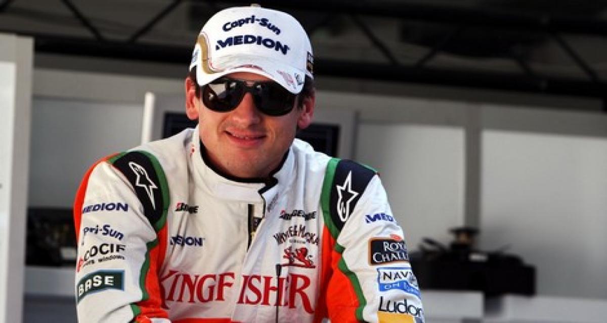 F1: Adrian Sutil devrait rempiler chez Force India