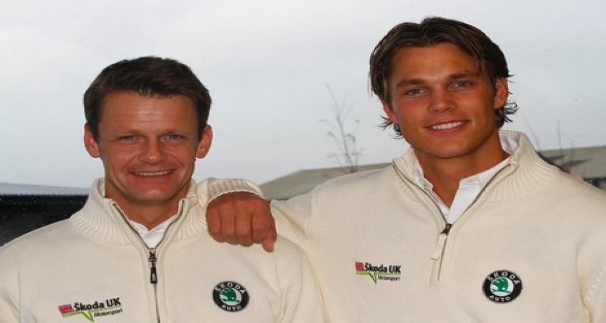 IRC : Andreas Mikkelsen sera avec Skoda Motorsport UK