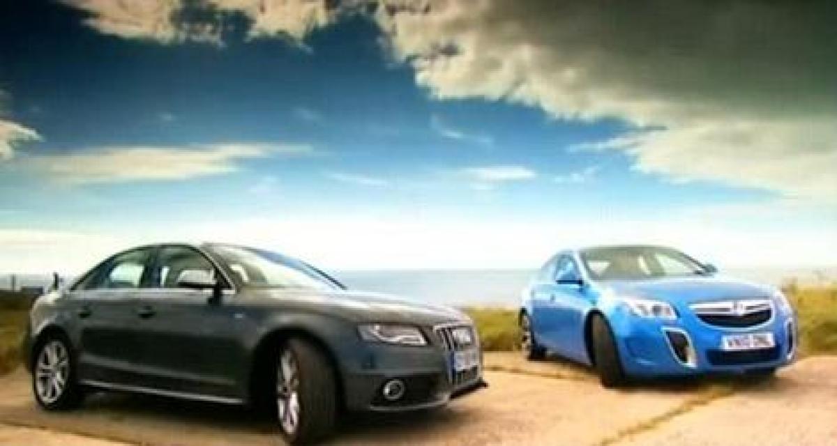 Vidéo : Audi S4 Vs Vauxhall Insignia VXR