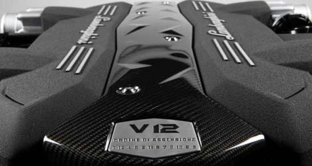 Le nouveau coeur à 12 cylindres de la Lamborghini 
