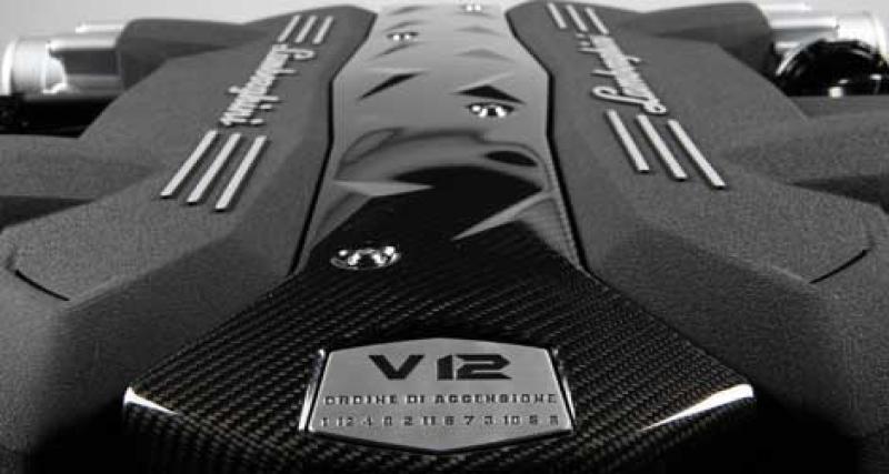  - Le nouveau coeur à 12 cylindres de la Lamborghini "Aventador"