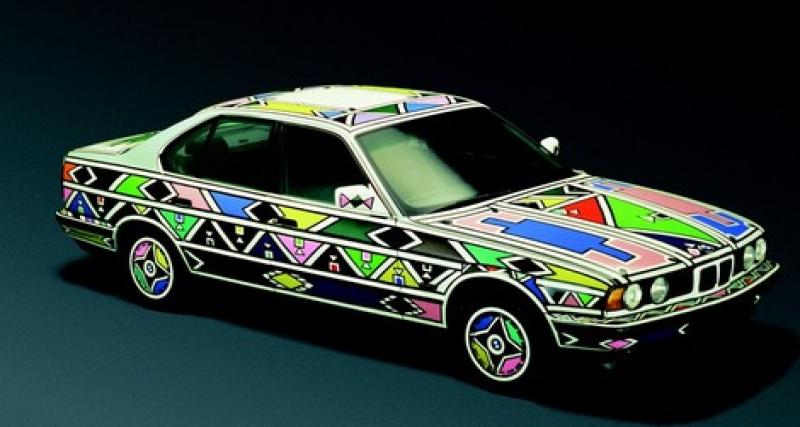  - L'Art Car d'Esther Mahlangu exposée à New York