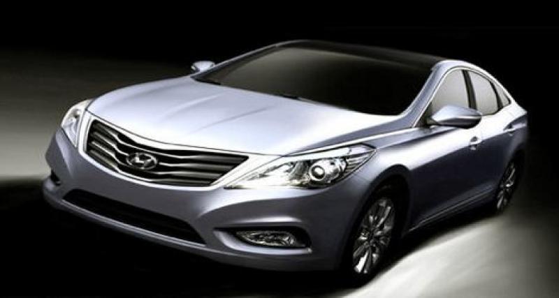  - Esquisses de la future Hyundai Grandeur (Azera)