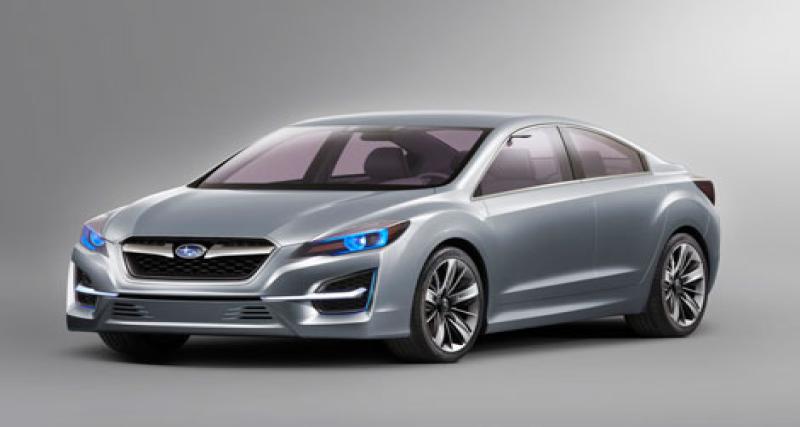  - Salon de Los Angeles : Subaru Impreza Design Concept en vidéos