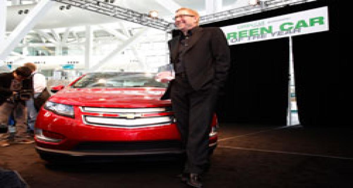 La Volt élue Green Car of the Year