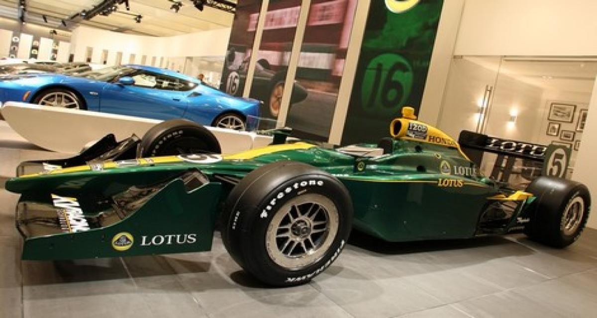 Lotus: I am encore plus Indy en 2012