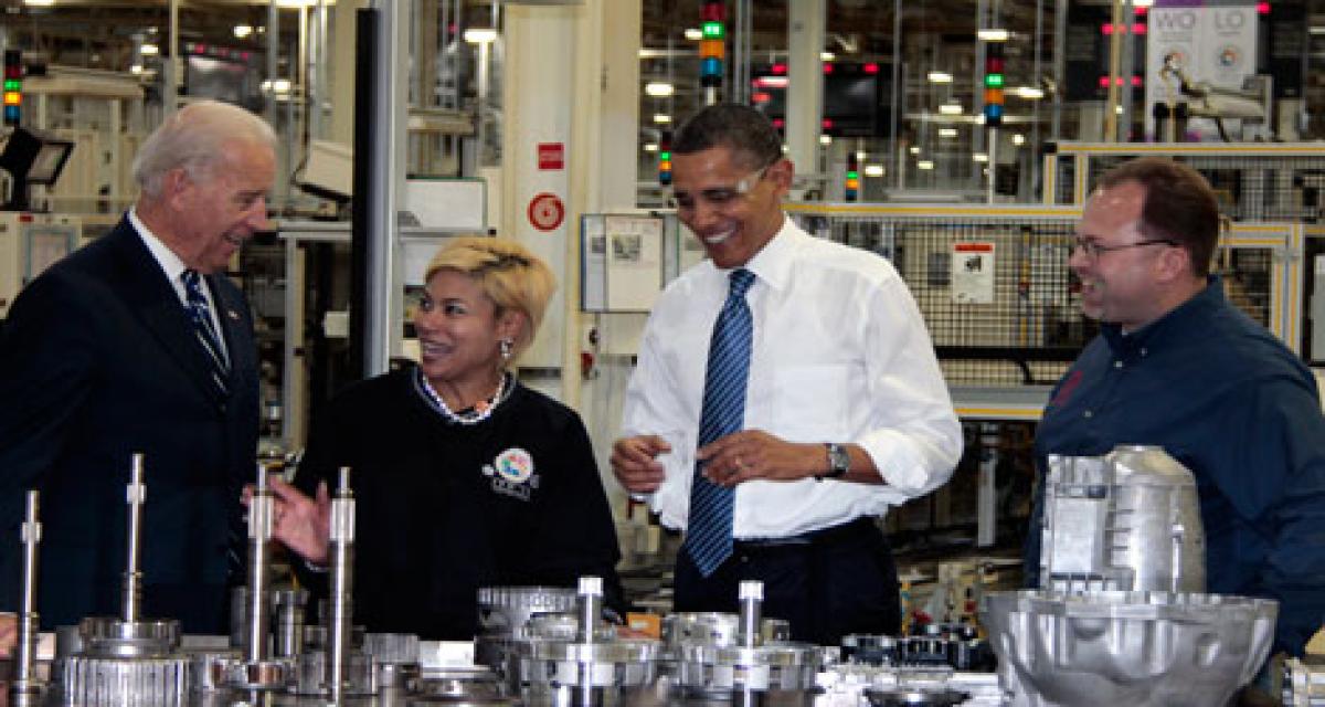 Chrysler investit à Kokomo et reçoit le président Obama