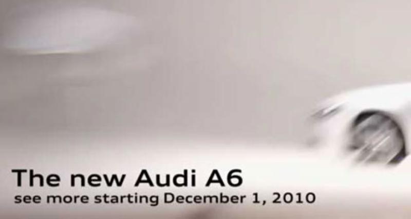  - Vidéo : l'Audi A6 s'annonce pour le 1er décembre 