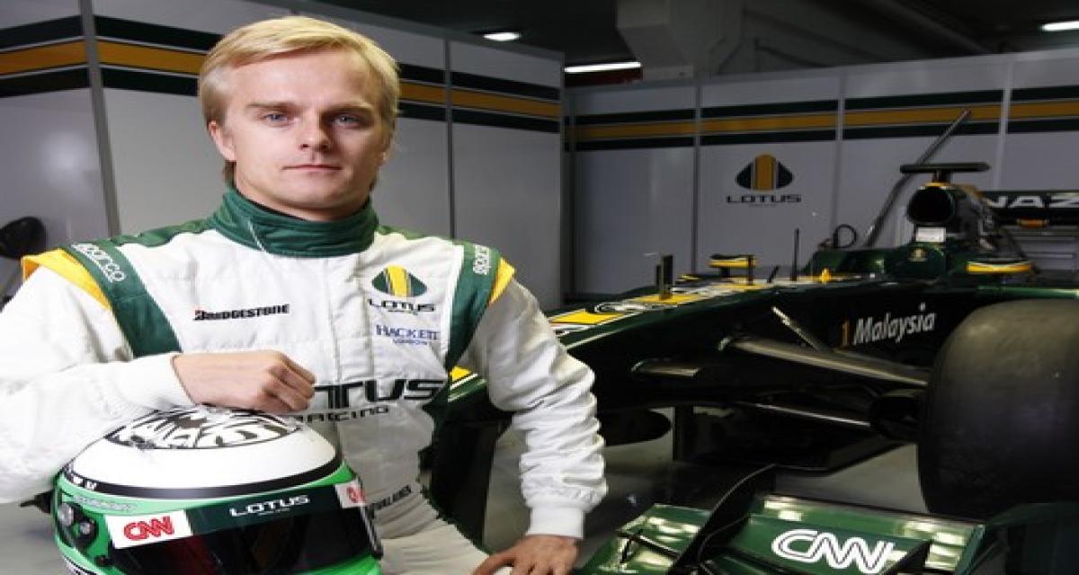 F1: Repos obligatoire pour Heikki Kovalainen suite à son accident 