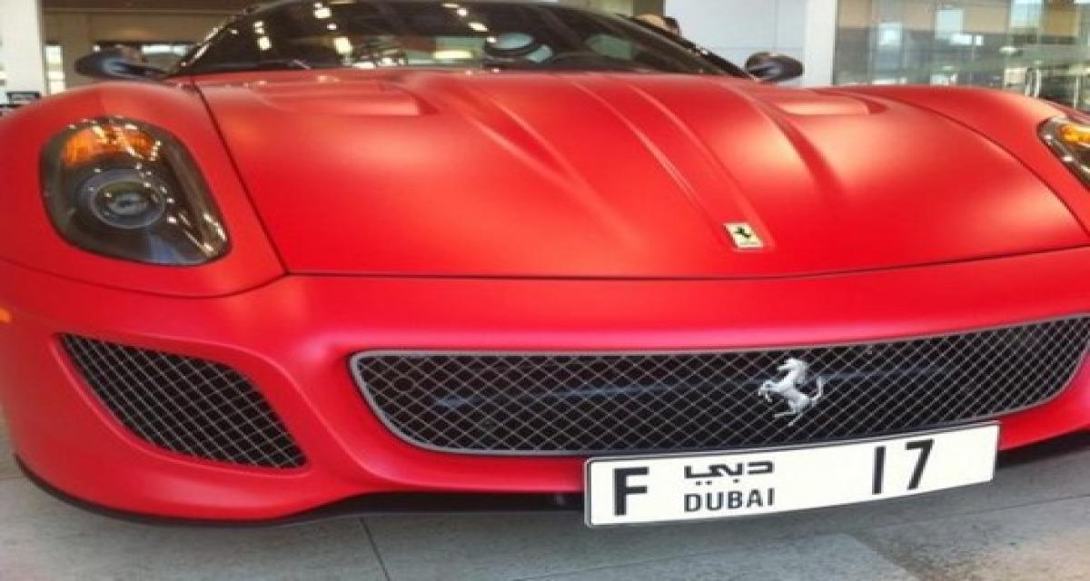 La Ferrari 599 GTO succombe à la tendance