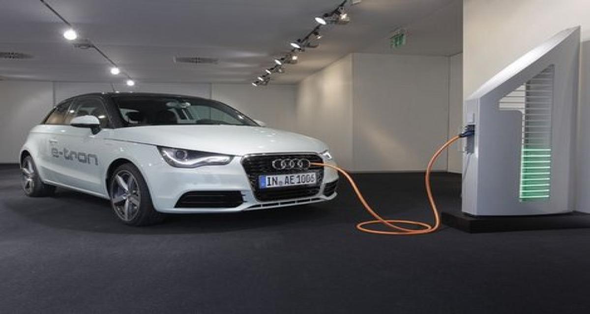 Les Audi e-Tron rechargées à l'énergie solaire