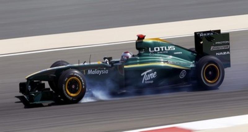  - F1: Lotus Racing devient le Team Lotus