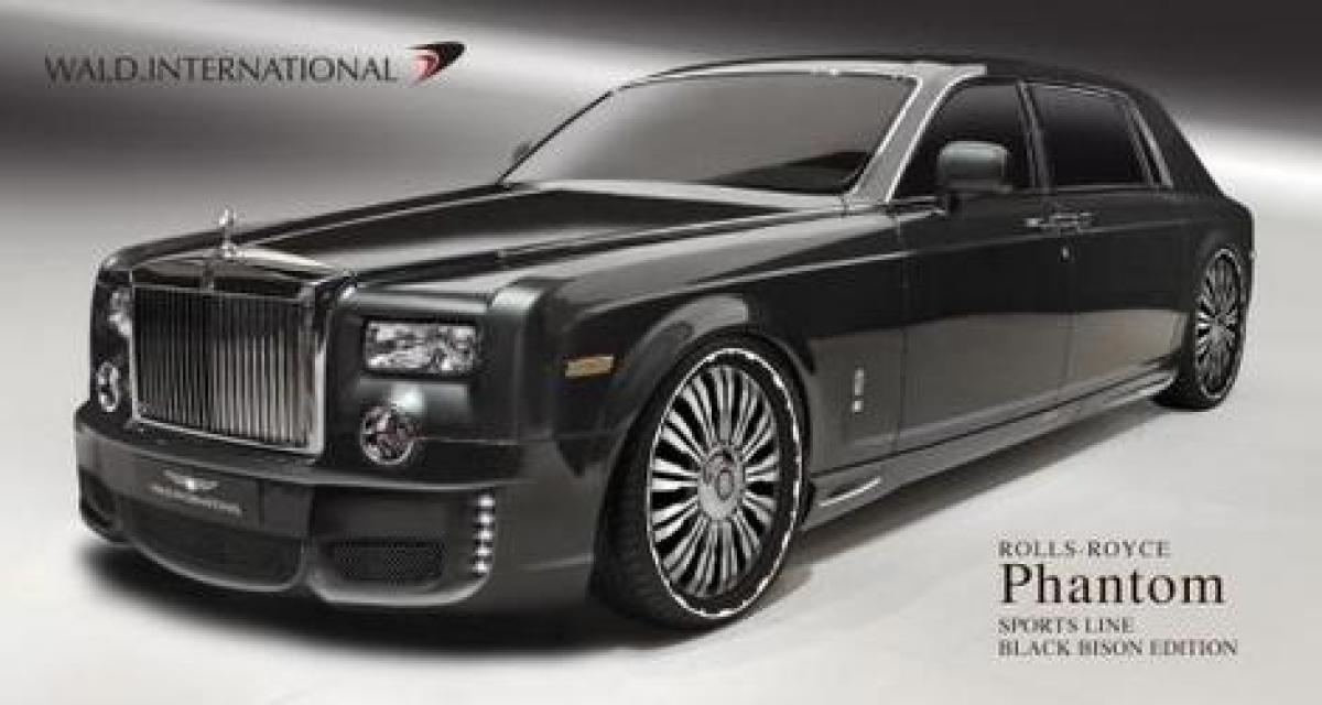 La Rolls-Royce Phantom Sports Line Black Bison Edition par Wald International