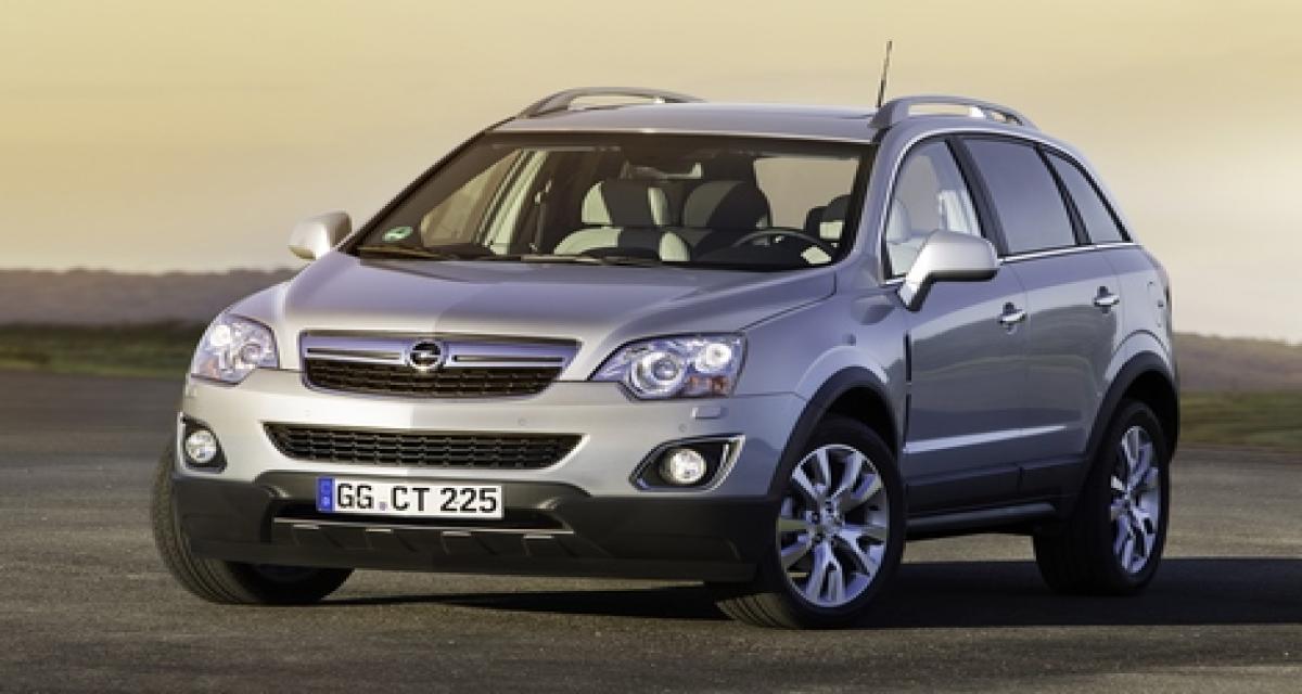 Opel Antara restylé : flot de vidéos