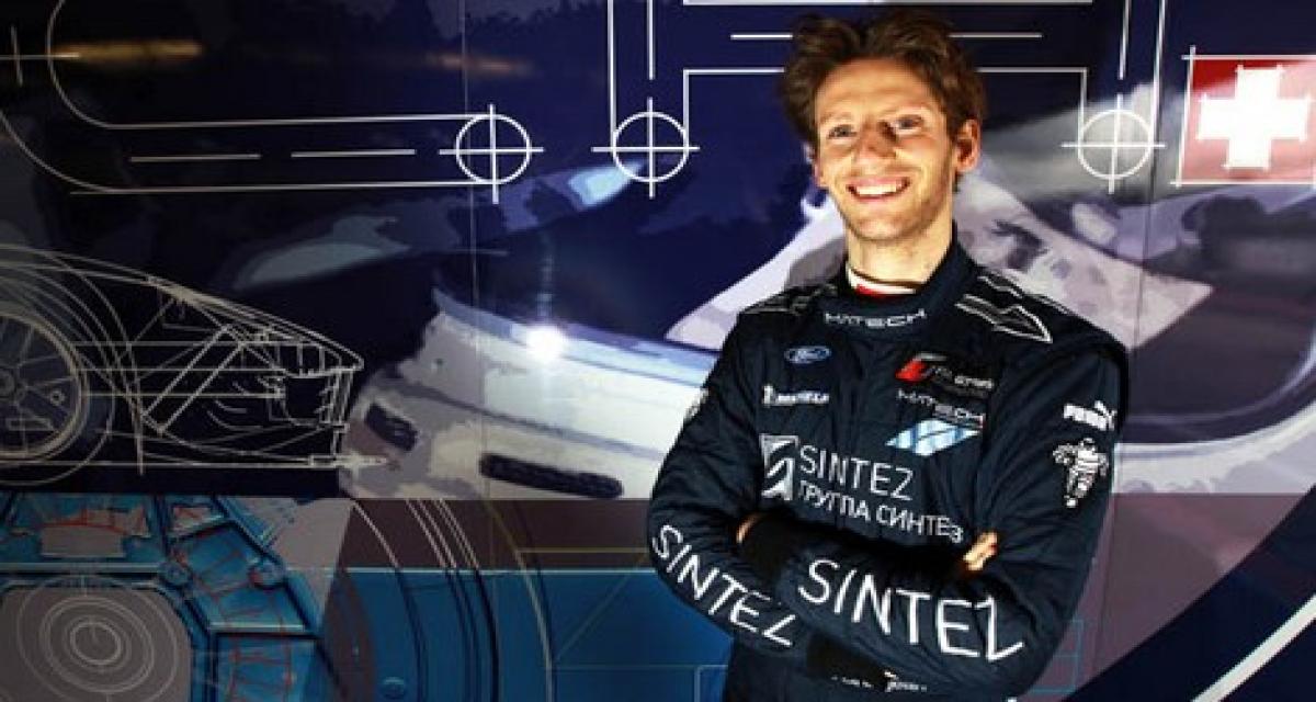 Trophée Andros : Romain Grosjean présent 