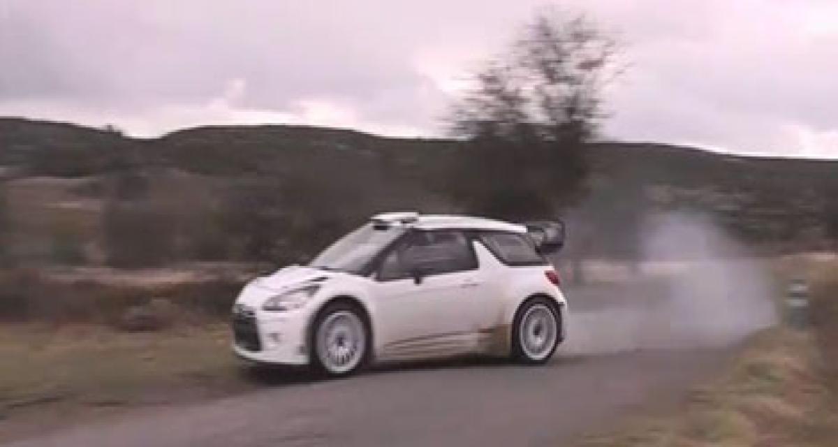 Vidéo : Sébastien Loeb avec la Citroën DS3 WRC