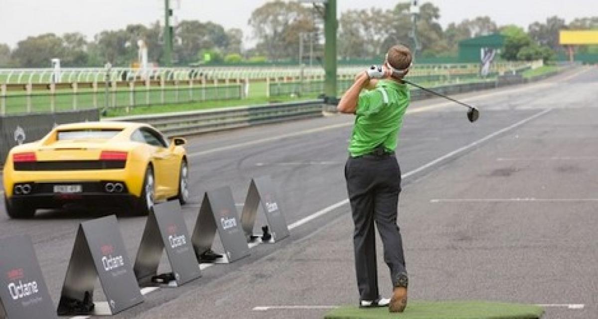 Balle de golf Vs Lamborghini Gallardo : laquelle sera la plus véloce ?