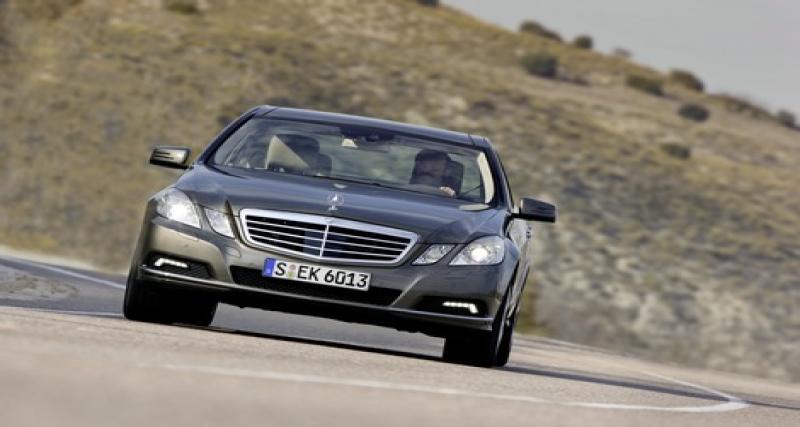  - La Classe E à 139 g/km de CO2 au catalogue Mercedes