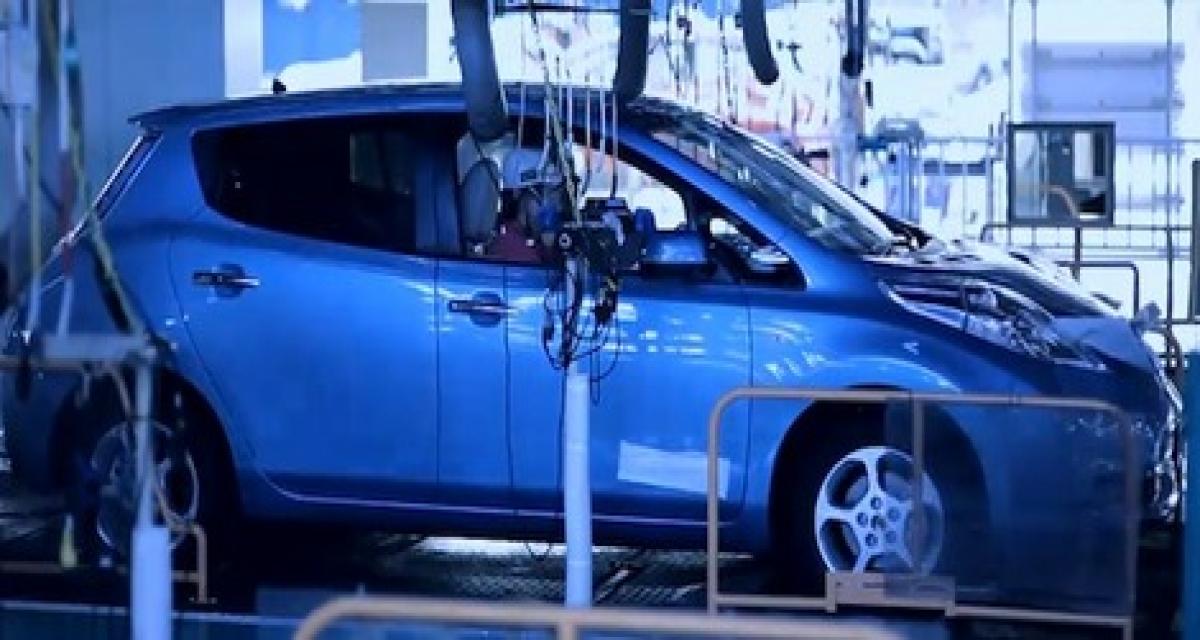 Vidéo : dans les coulisses partielles de la Nissan Leaf
