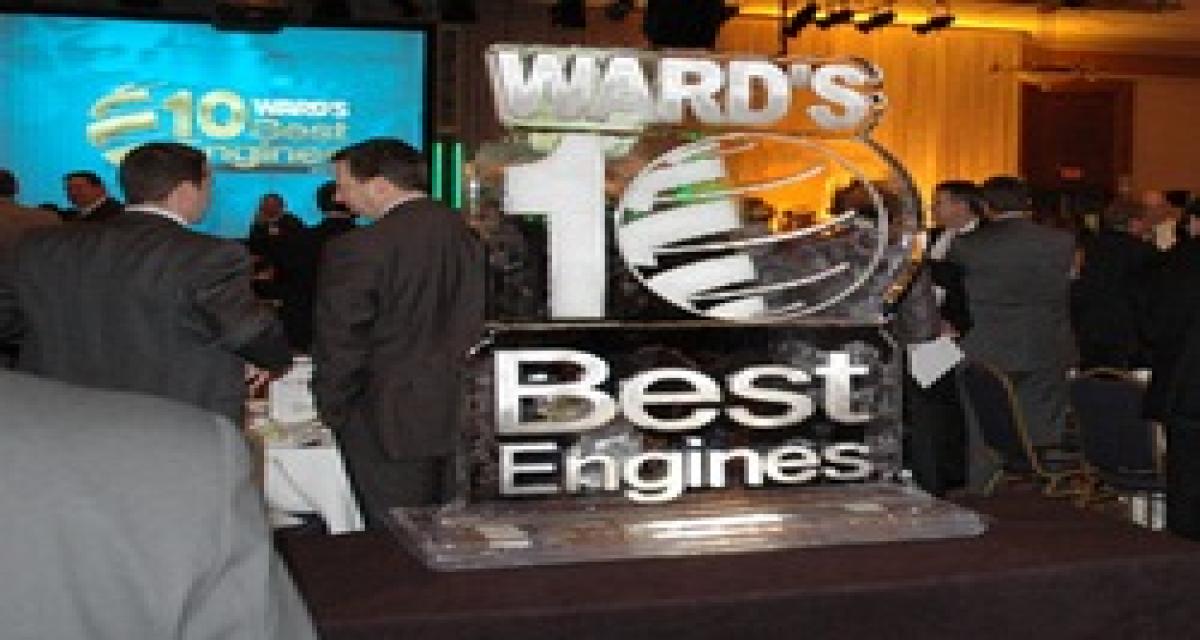 Les 10 meilleurs moteurs 2011 aux USA selon Ward's