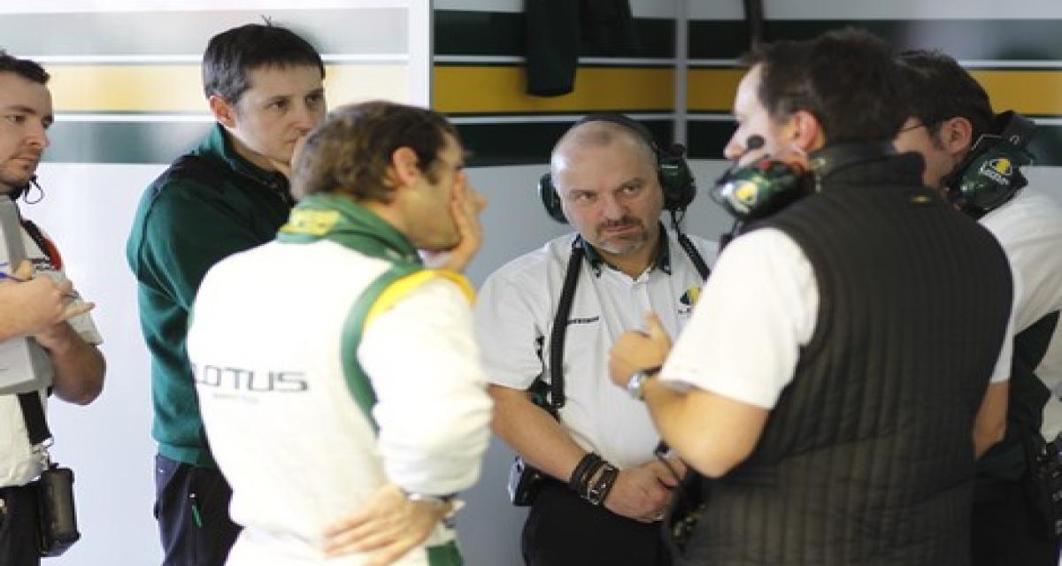 F1: Lotus vs Lotus, la réaction du Team Lotus
