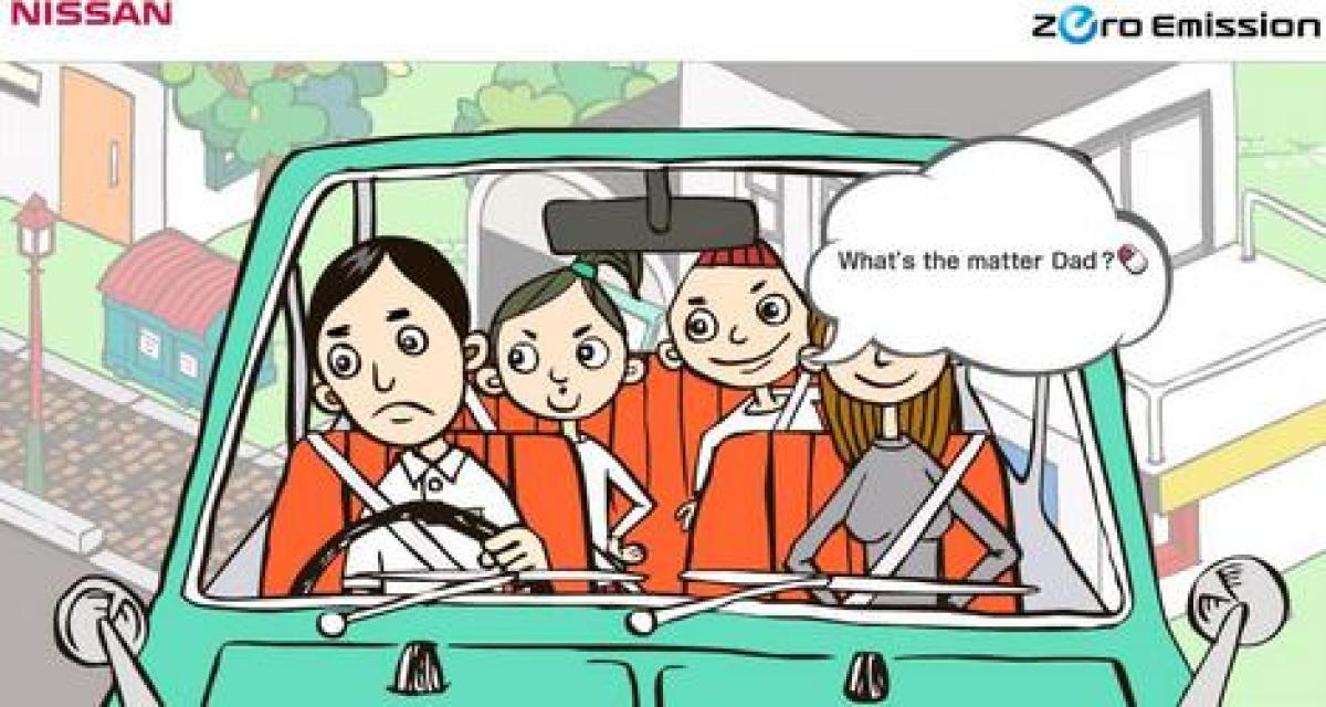 Nissan Leaf : séduire les enfants puis les parents