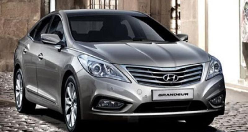  - Hyundai Grandeur G5 en approche