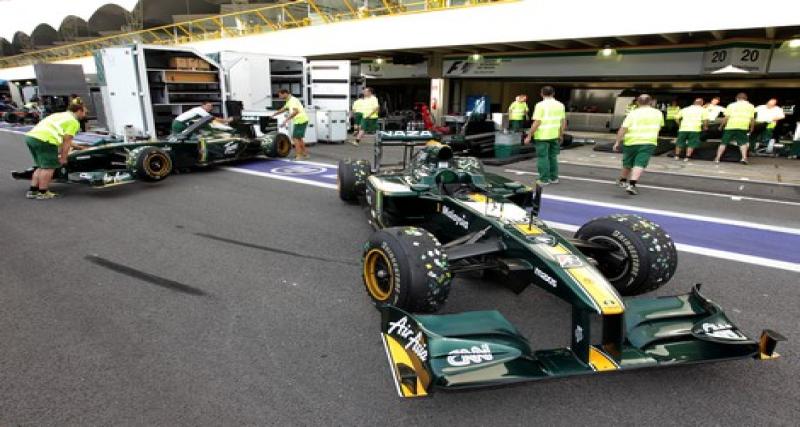  - F1: Team Lotus en vert et jaune pour 2011