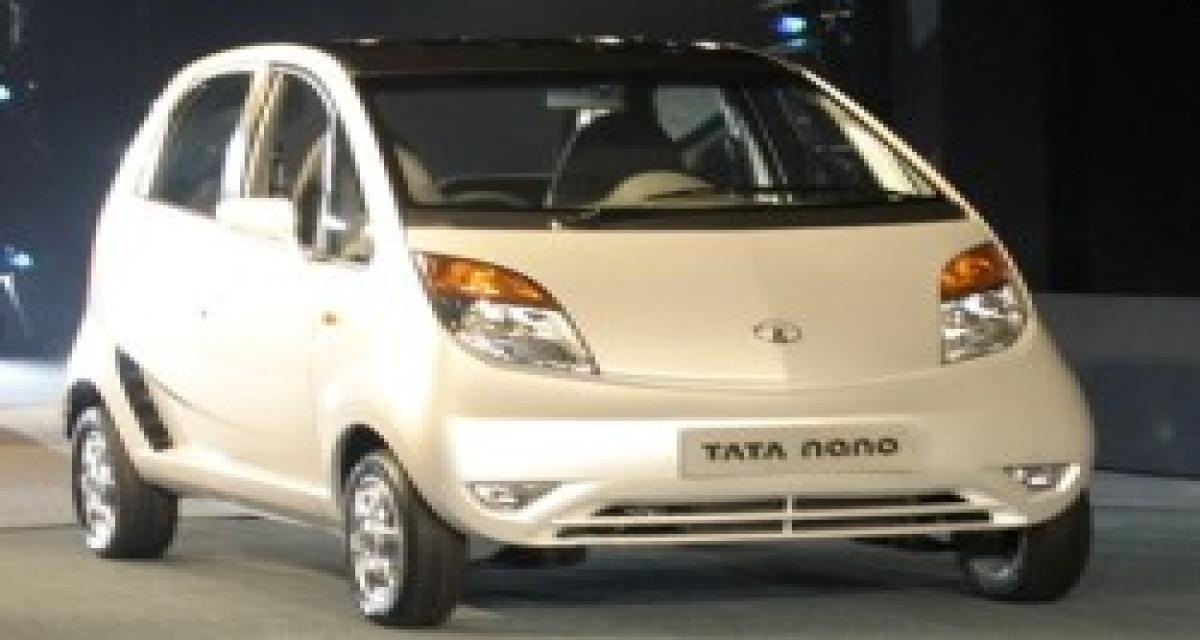 Les ventes déclinent, Tata booste la production de la Nano