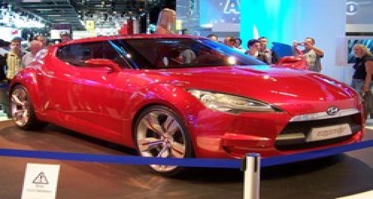 Plus de détails sur le futur coupé Hyundai Veloster