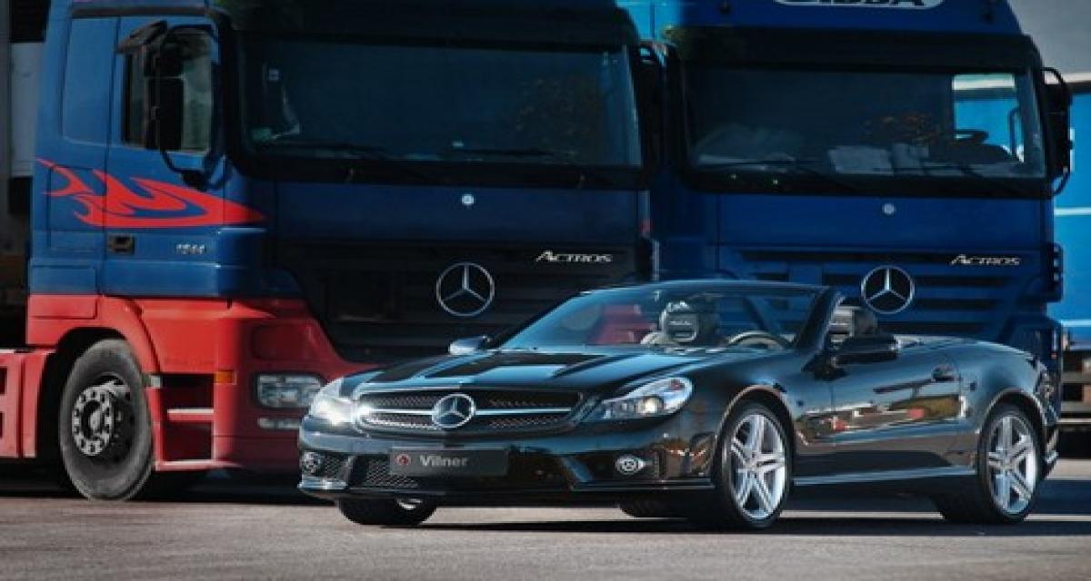 Vilner rhabille la Mercedes SL 63 AMG