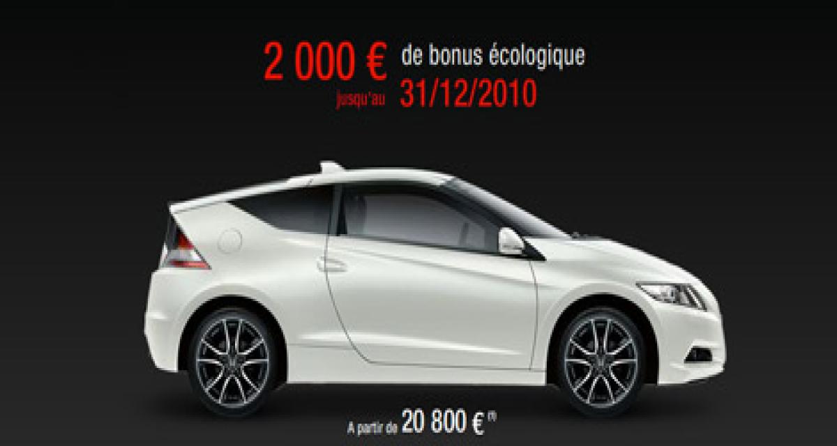 Honda dépense 3 448 euros de publicité par véhicule vendu